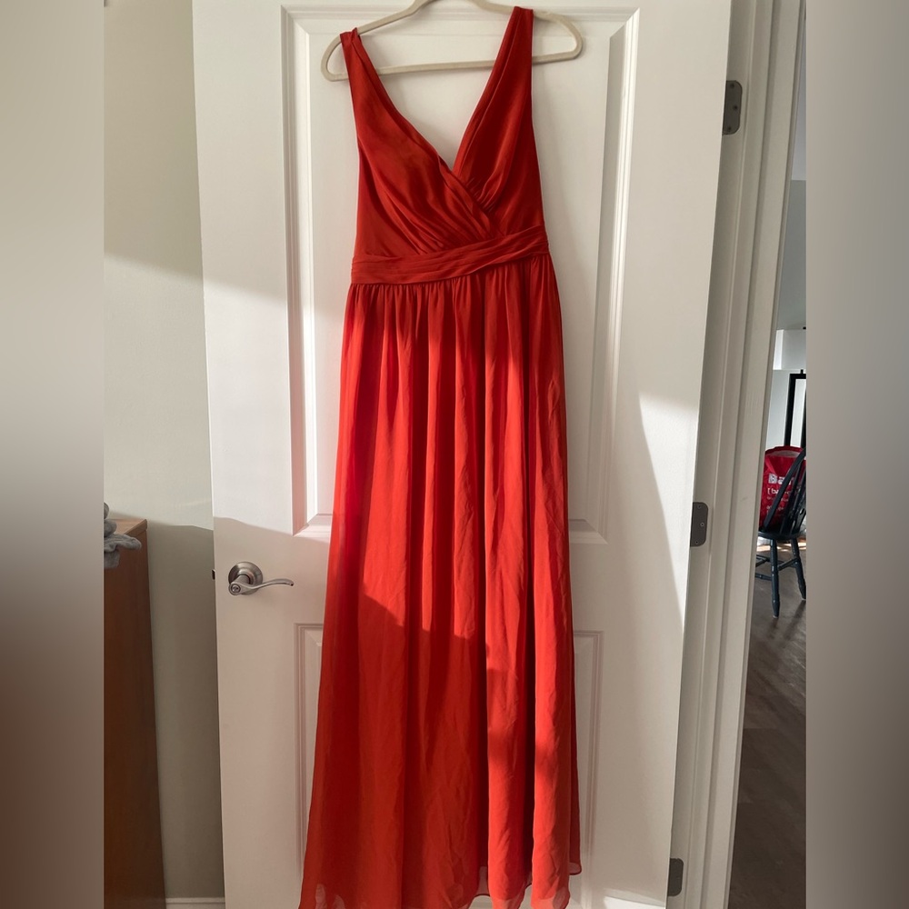 Azazie Dress size 12 in Paprika